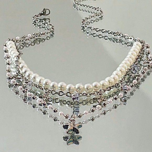star pearl necklace - Picture 10 of 12